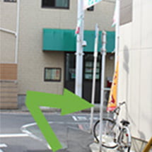 赤土小学校前からの道のり④