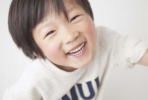 笑顔の子供